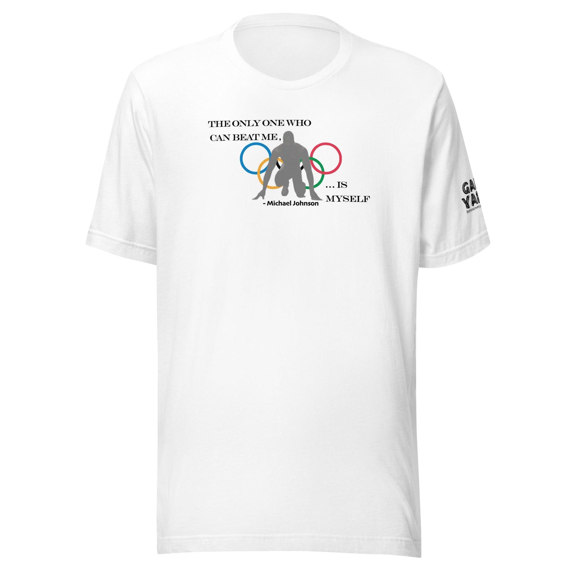 Michael Johnson Olympics t-shirt - Game Yarns