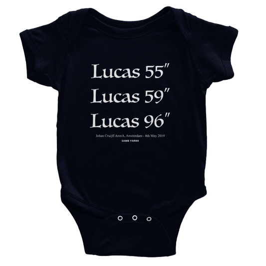 Miracle of Amsterdam Lucas Moura Baby Short Sleeve Onesies - Game Yarns