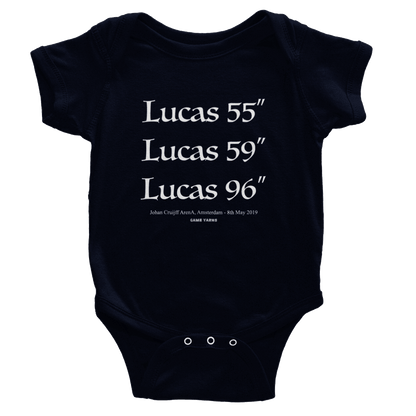 Miracle of Amsterdam Lucas Moura Baby Short Sleeve Onesies - Game Yarns