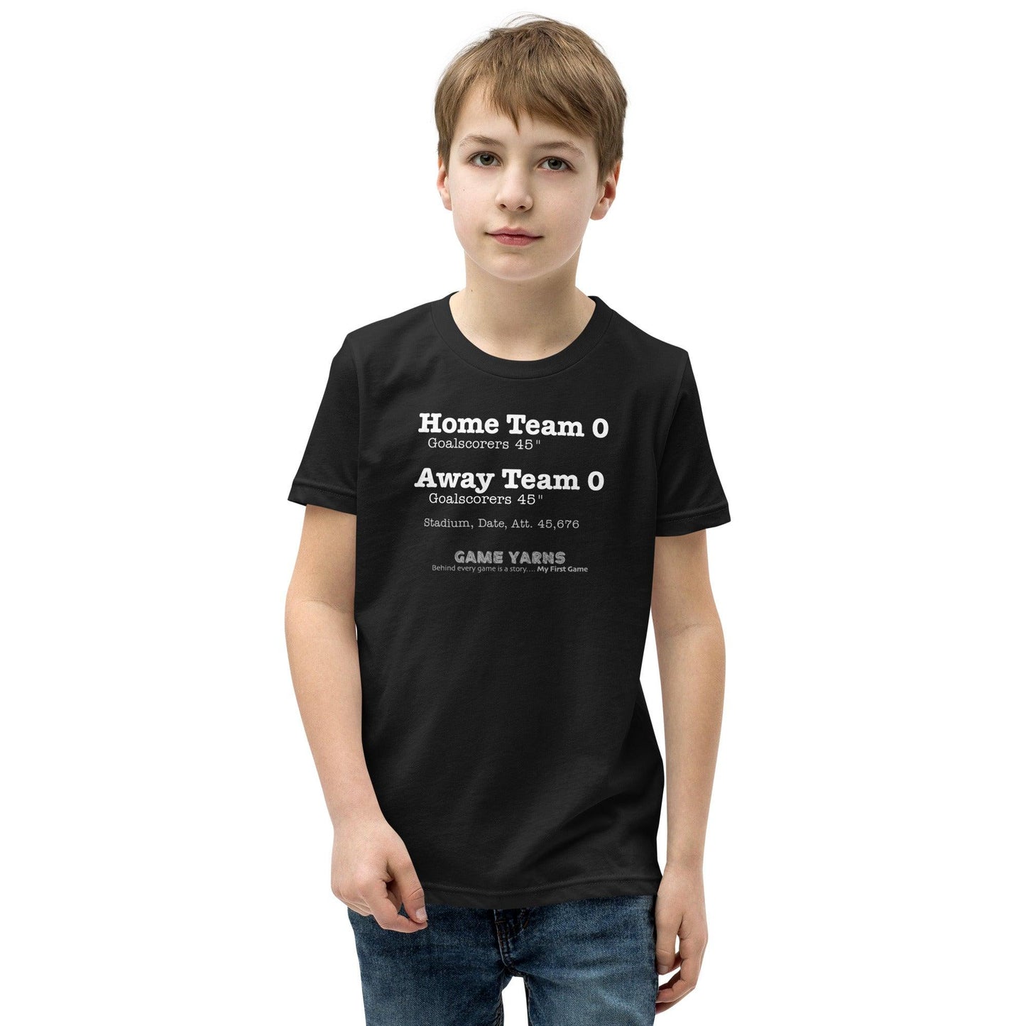 My First Game Kids T-Shirt CUSTOMISABLE by Game Yarns