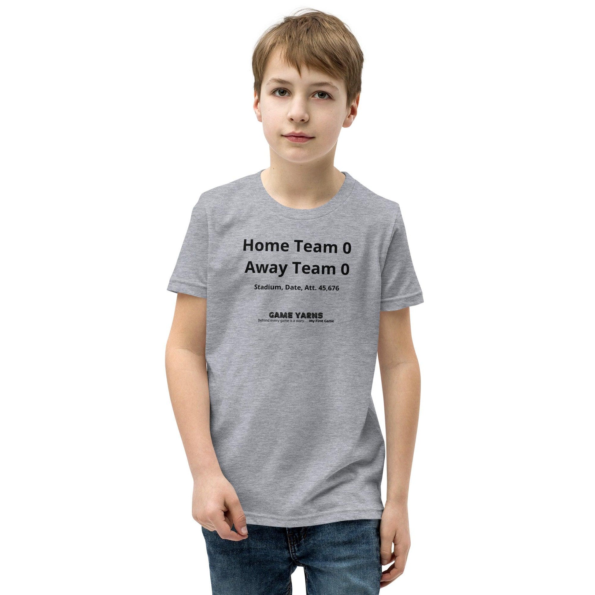 My First Game Kids T-Shirt PERSONALISE - Game Yarns