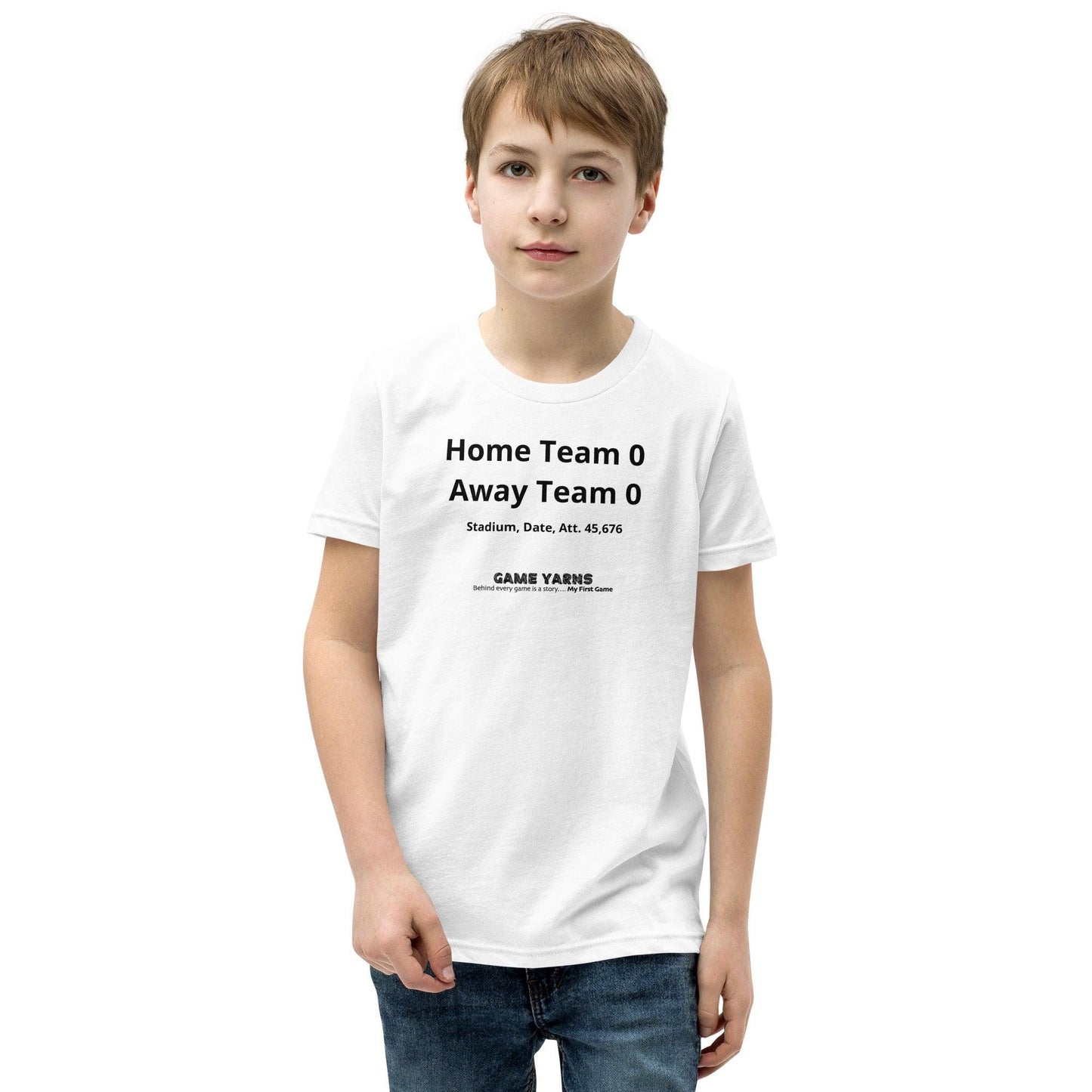 My First Game Kids T-Shirt PERSONALISE - Game Yarns