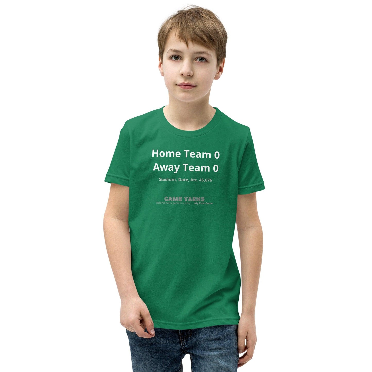 My First Game Kids T-Shirt PERSONALISE - Game Yarns