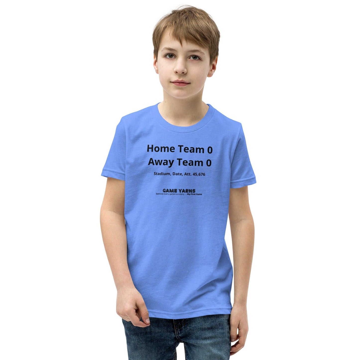 My First Game Kids T-Shirt PERSONALISE - Game Yarns