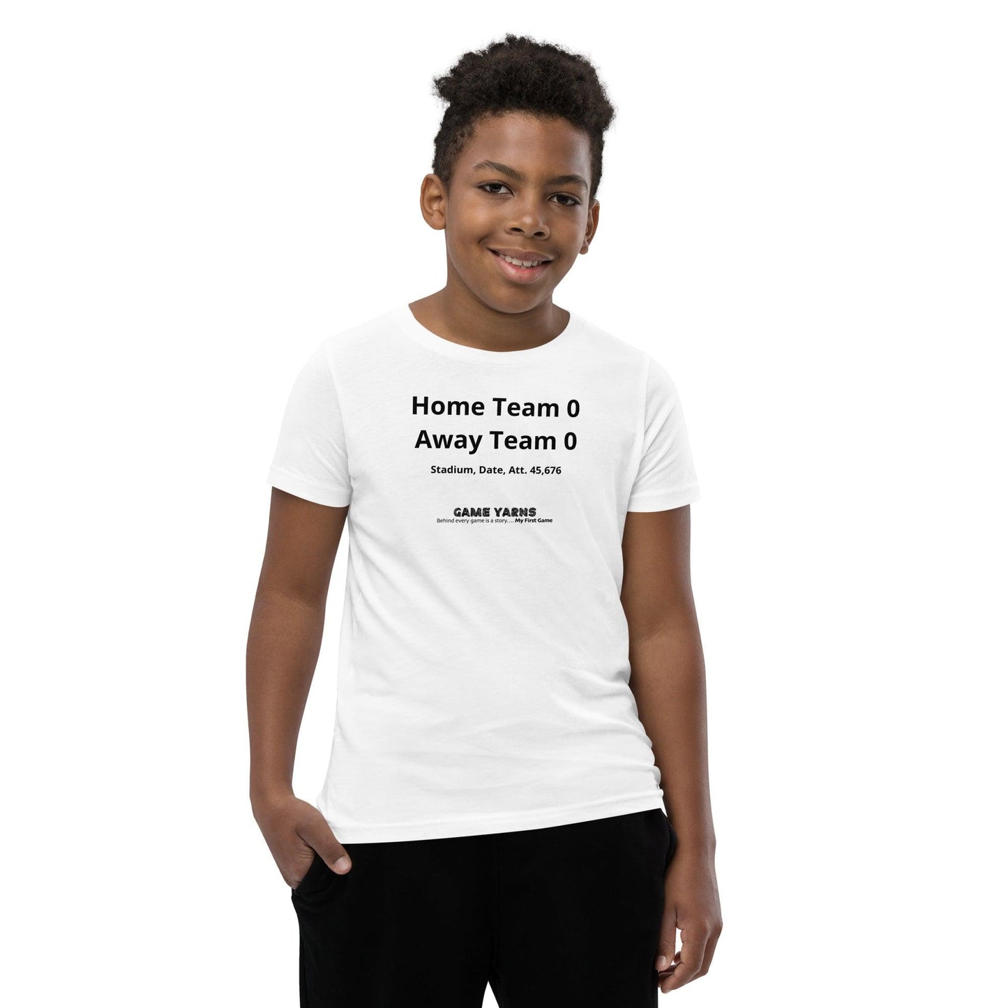 My First Game Kids T-Shirt PERSONALISE - Game Yarns