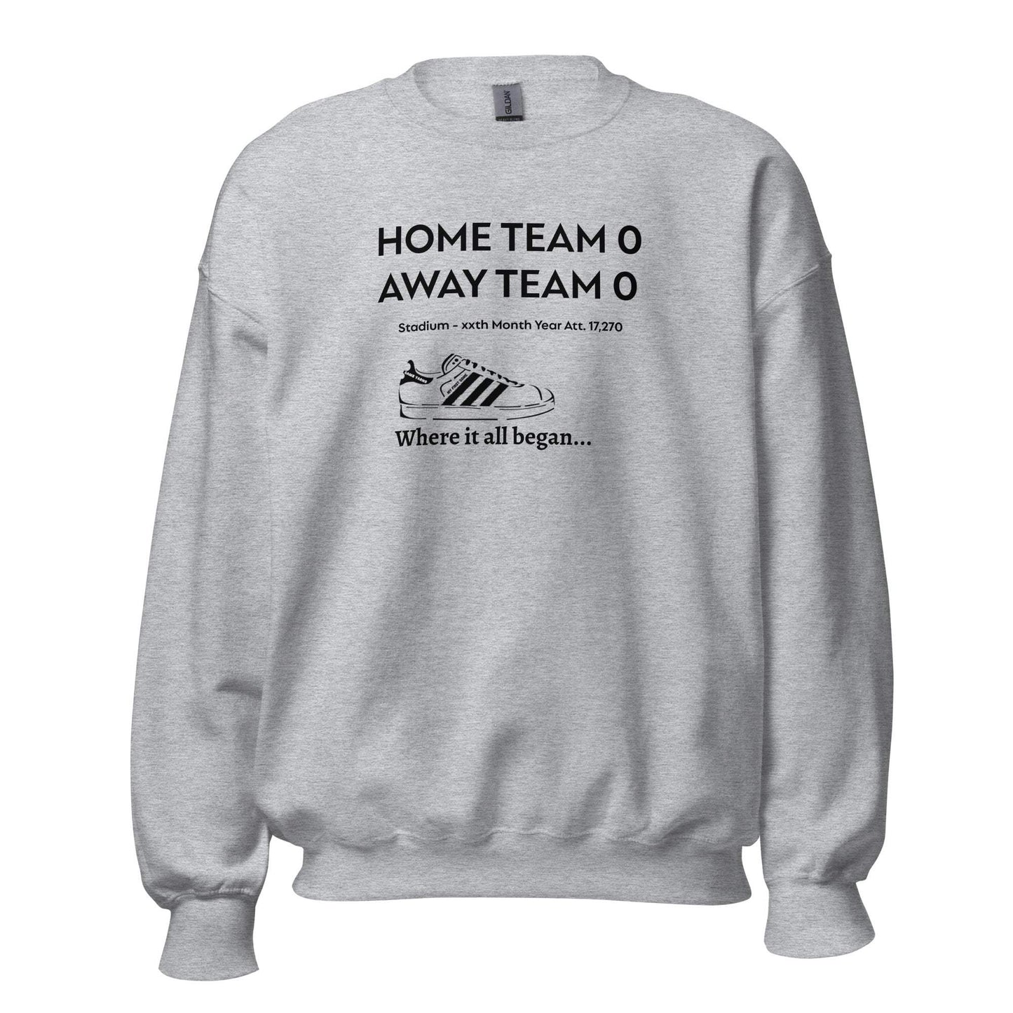 My First Game Sweatshirt PERSONALISE YOURS HERE - Game Yarns