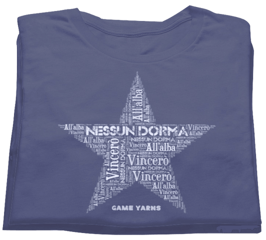 Nessun Dorma Game Yarns T-shirt