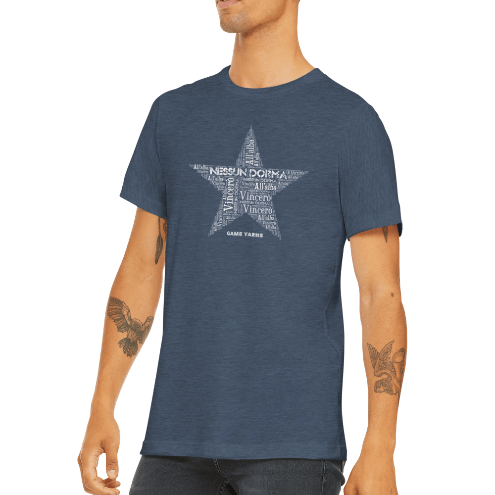 Nessun Dorma Game Yarns T-shirt by Game Yarns