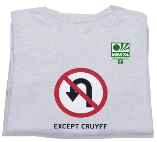 No Cruyff U Turn T-shirt by Game Yarns