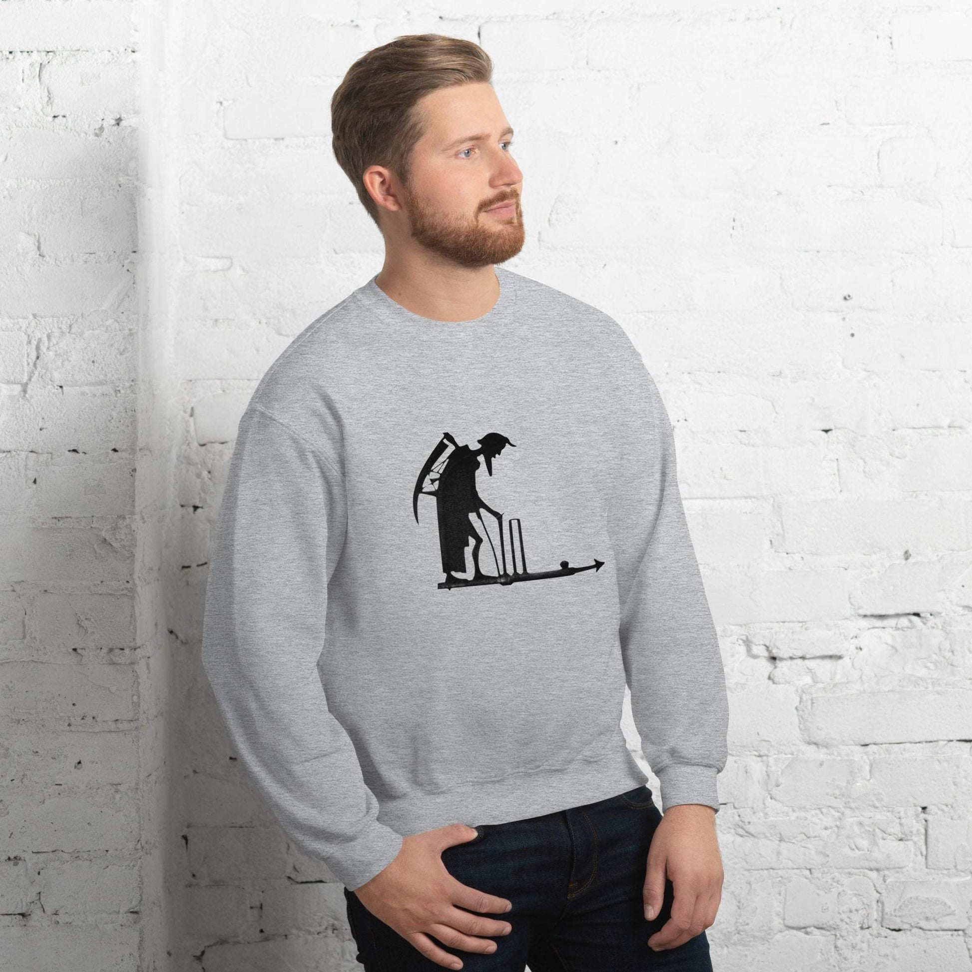 Old Father Time Cricket Sweatshirt - Game Yarns