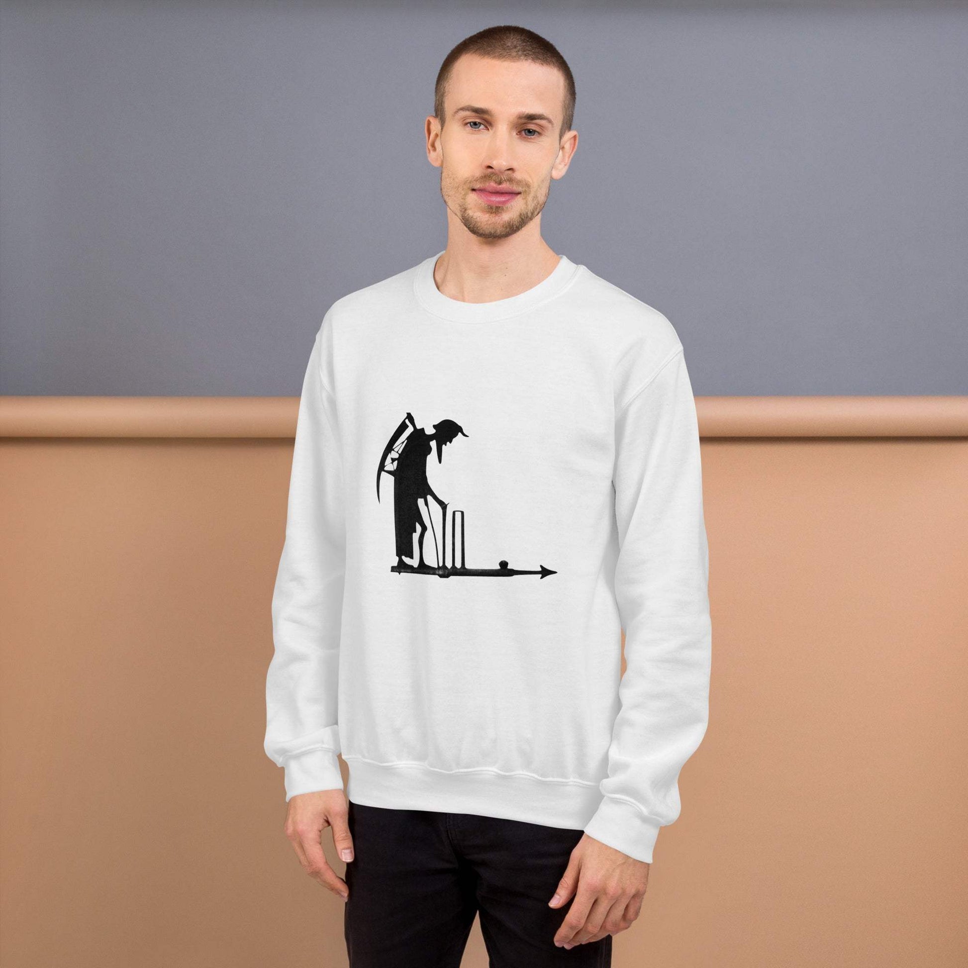 Old Father Time Cricket Sweatshirt - Game Yarns