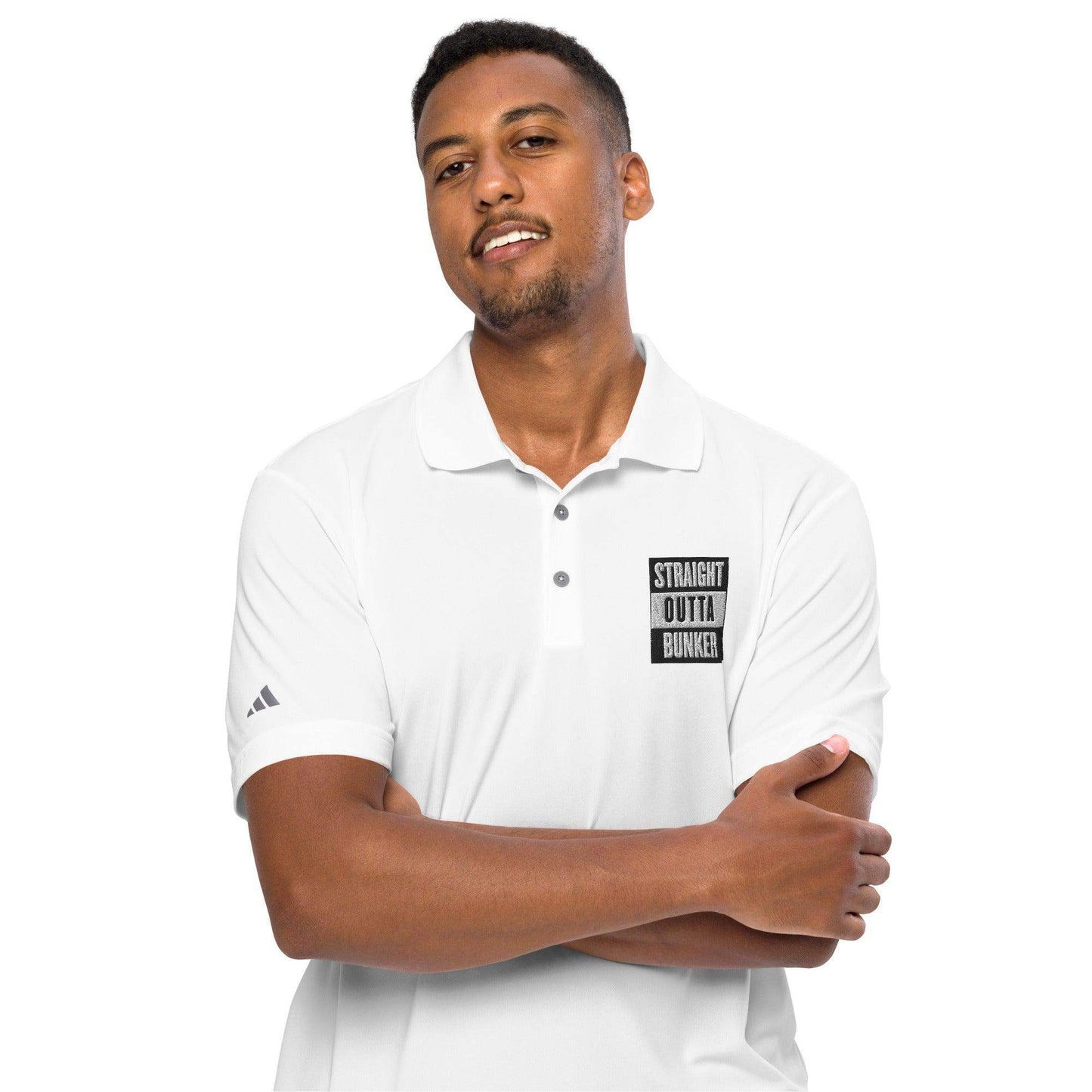 Outta Bunker Adidas Performance Polo Shirt - Game Yarns