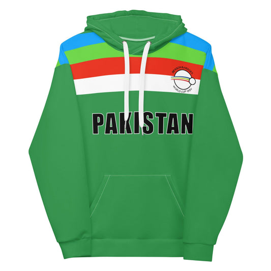 Pakistan Retro Cricket Hoodie - Game Yarns