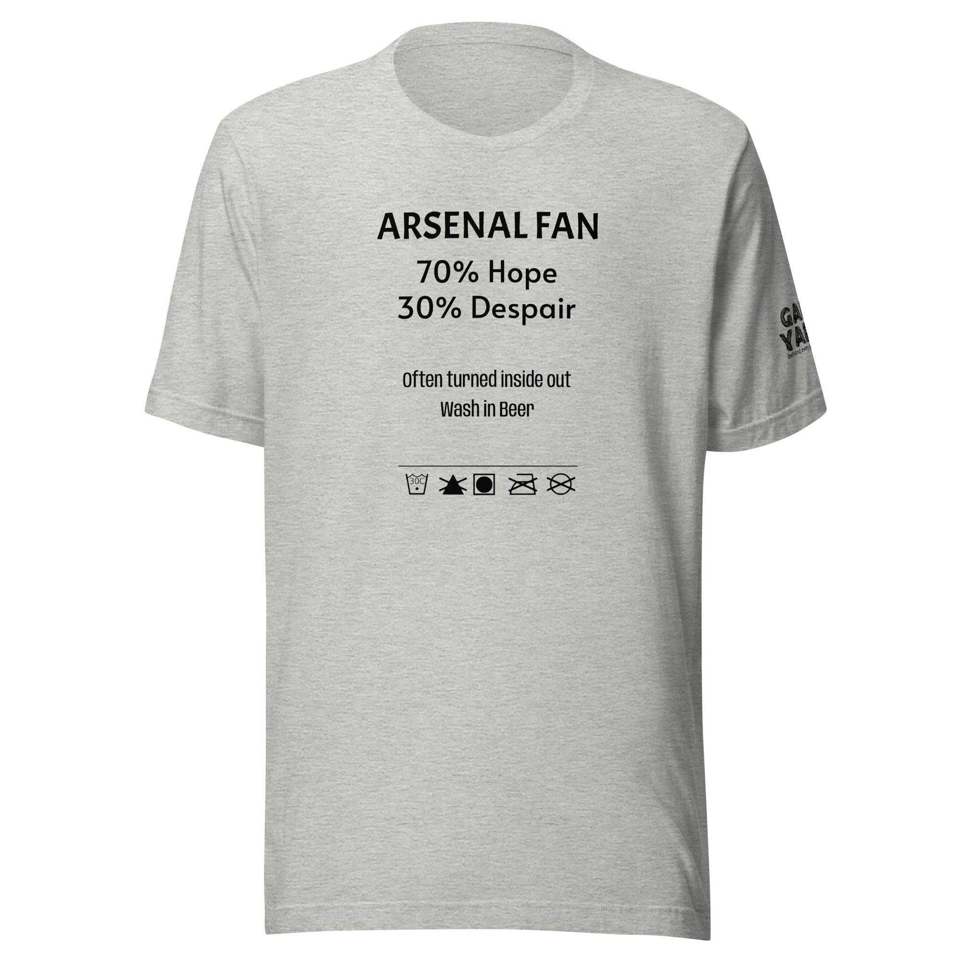 Personalisable Washing Label Fan T-shirt - Game Yarns