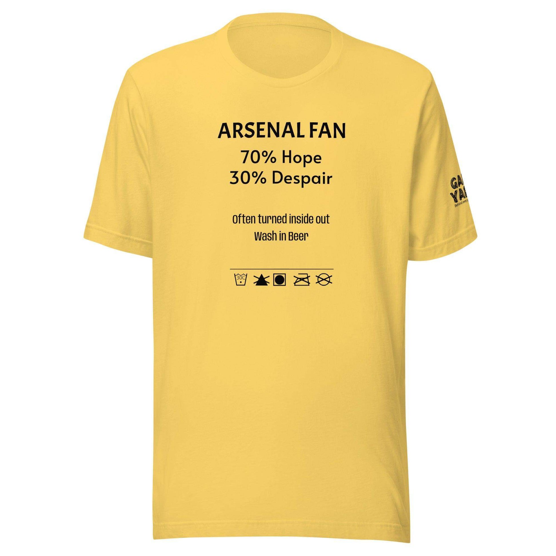 Personalisable Washing Label Fan T-shirt - Game Yarns