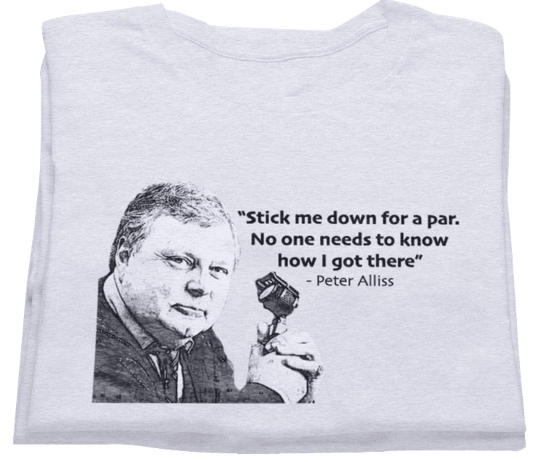 Peter Allis Par t-shirt by Game Yarns