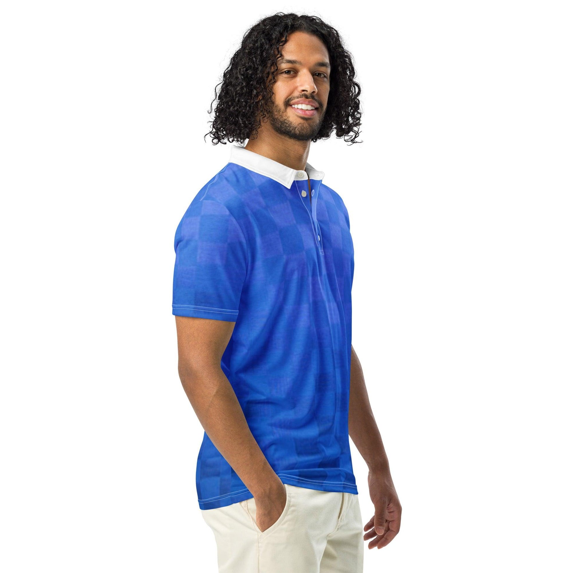 Rangers Retro Golf Polo Shirt - Game Yarns