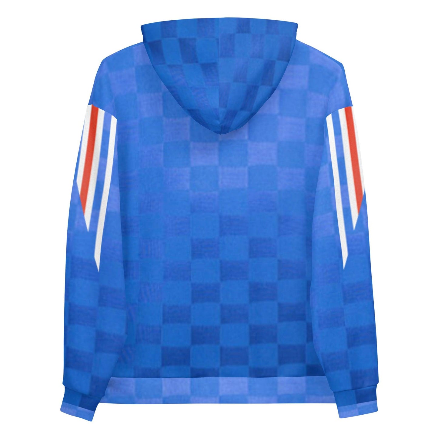 Rangers Retro Pattern Hoodie - Game Yarns