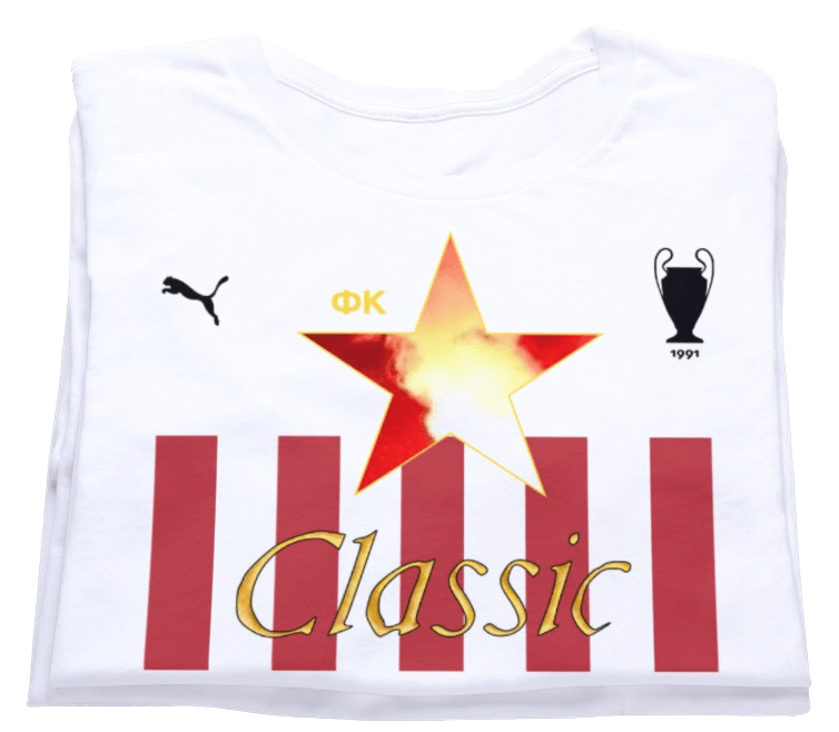 Red Star 1991 Retro T-shirt by Game Yarns