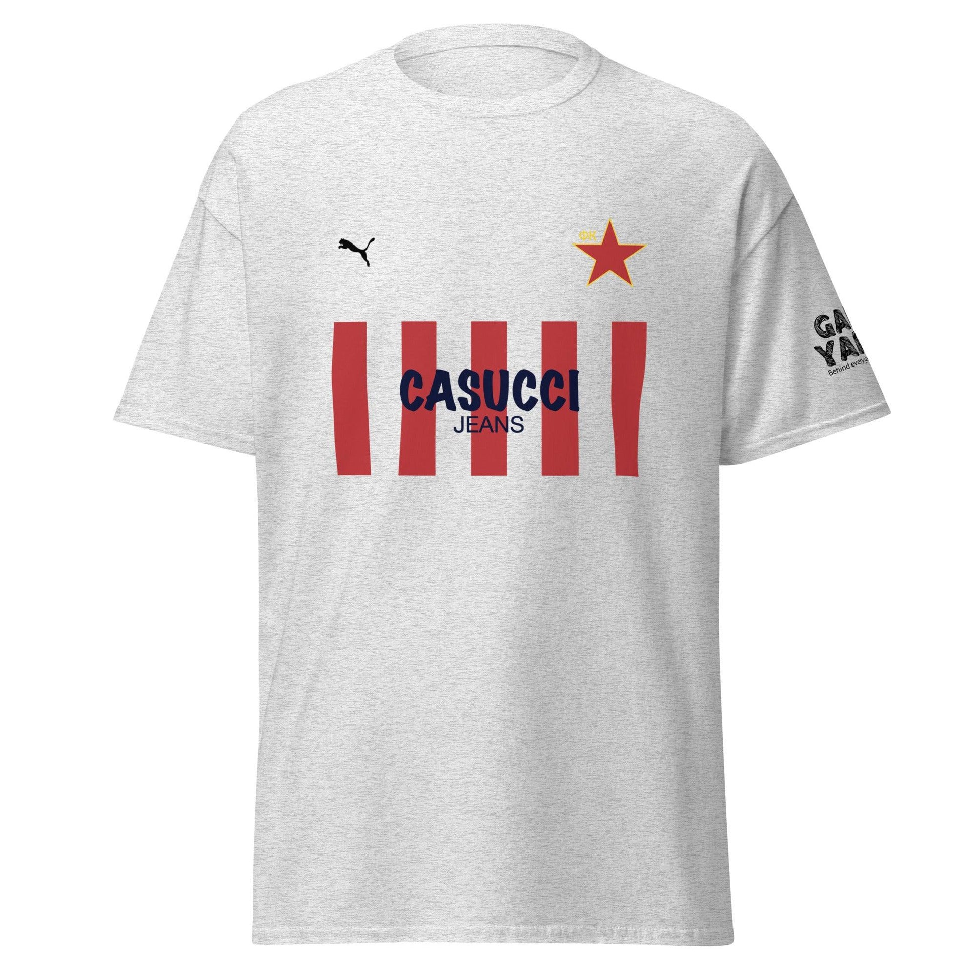 Red Star Retro T-shirt by Game Yarns  Fudbalski klub Crvena zvezda by Game Yarns