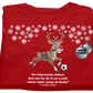 Rudolph Away at Stoke t-shirt by Game Yarns