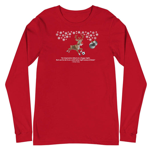 Rudolph Away at Stoke Longsleeve - Game Yarns