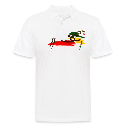Stefan Edberg Retro Men's Polo Shirt - white
