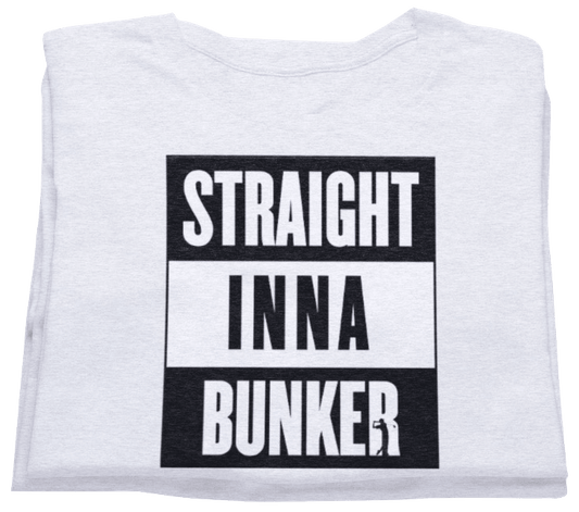 Straight inna Bunker golf t-shirt by Game Yarns