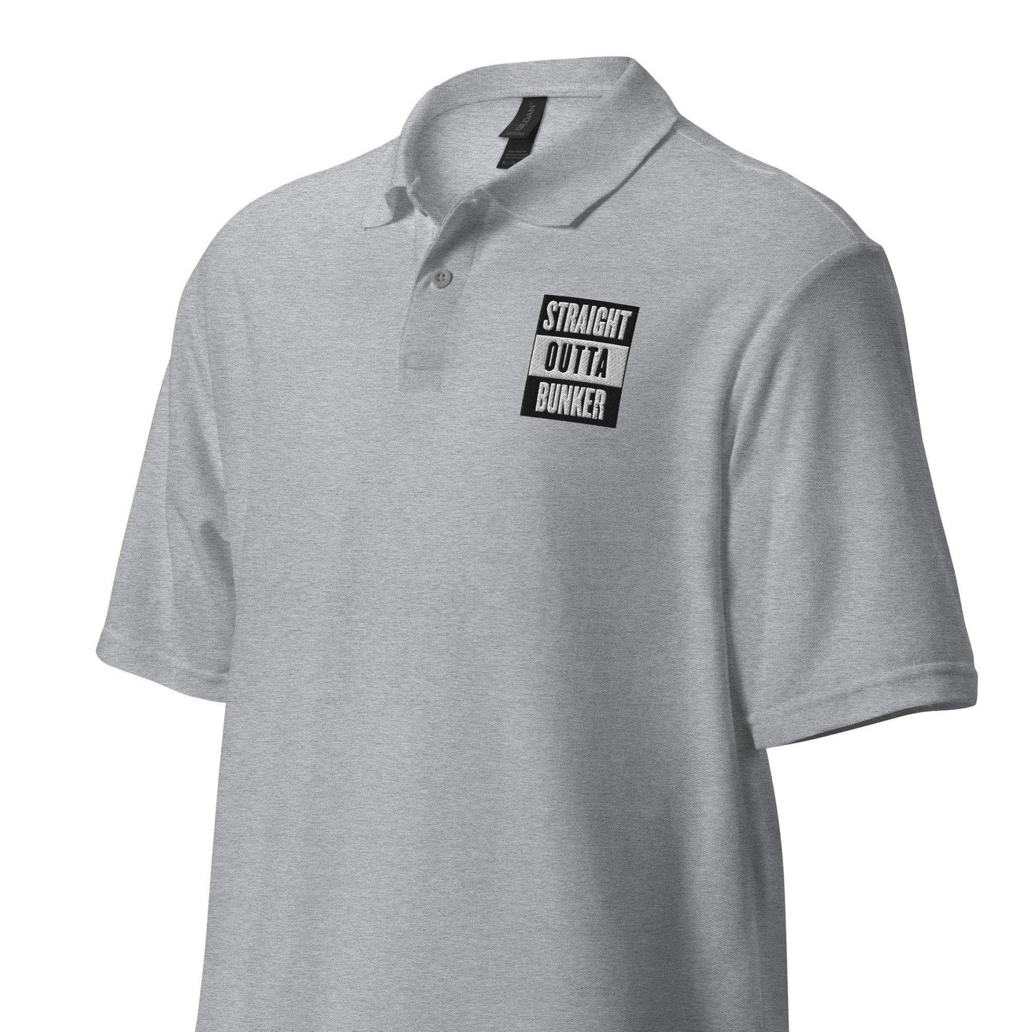 Straight Outta Bunker Polo Shirt - Game Yarns