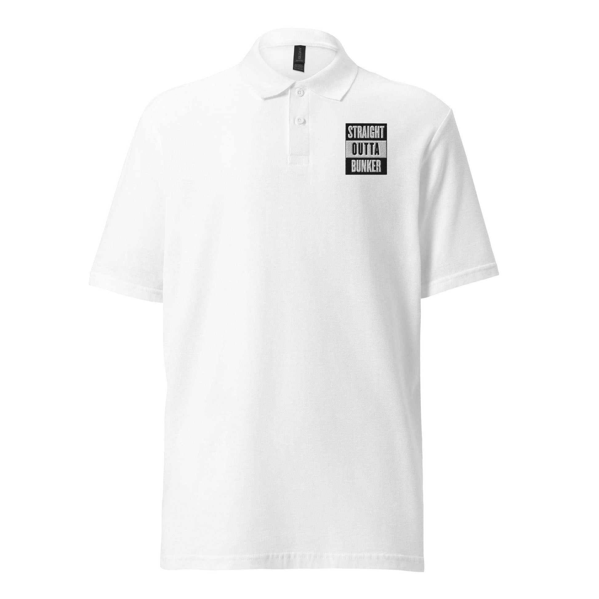 Straight Outta Bunker Polo Shirt - Game Yarns