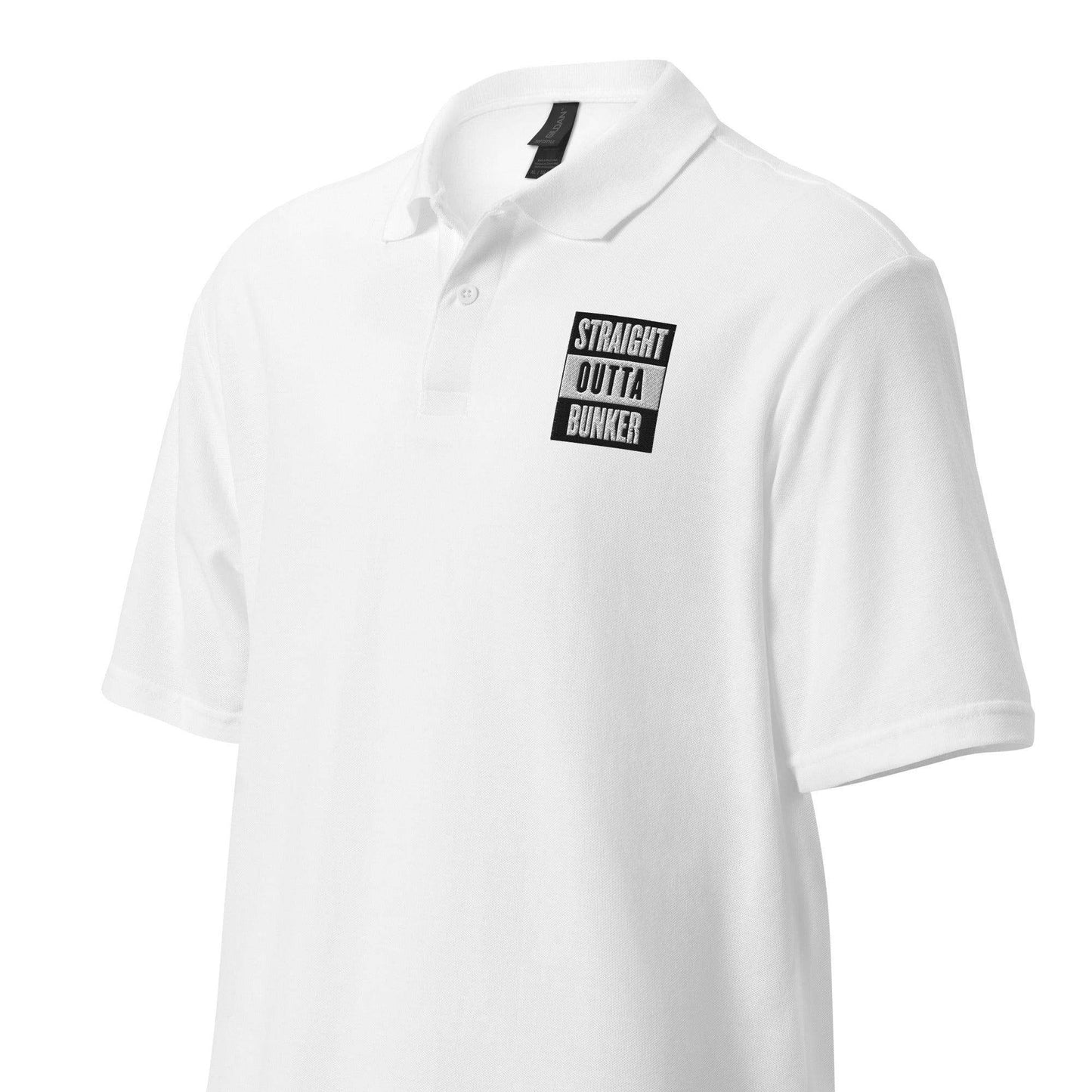 Straight Outta Bunker Polo Shirt - Game Yarns