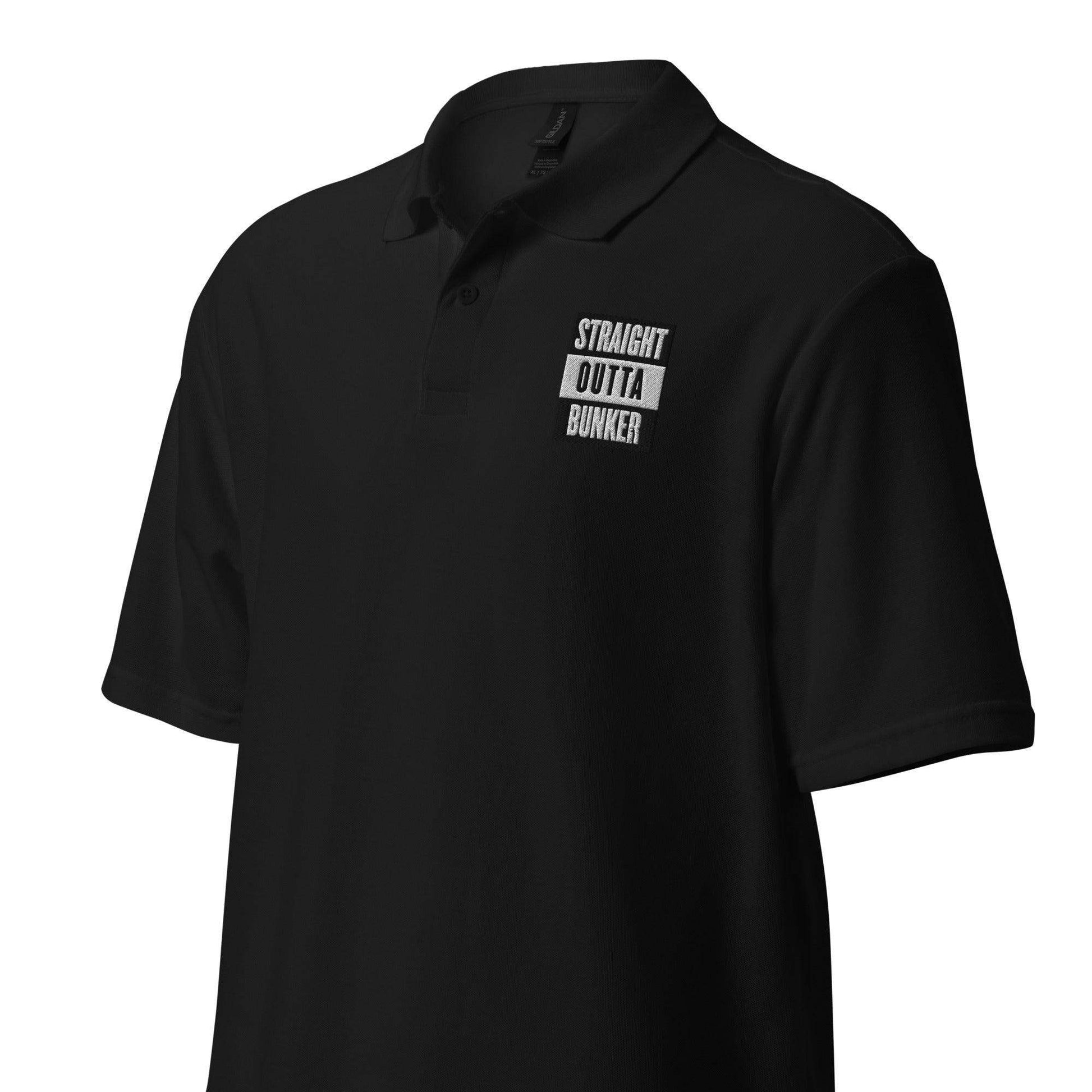 Straight Outta Bunker Polo Shirt - Game Yarns