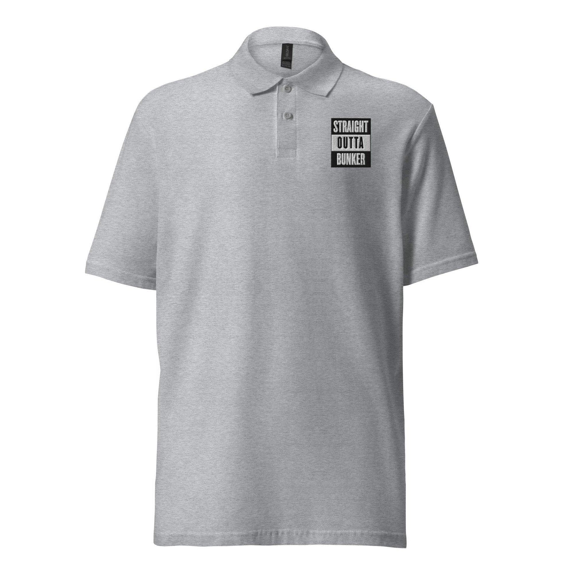 Straight Outta Bunker Polo Shirt - Game Yarns