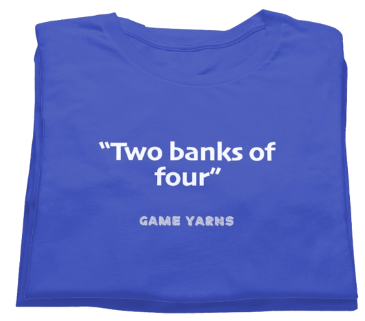 Sunday League Series Banks of 4 T-shirt Game Yarns 