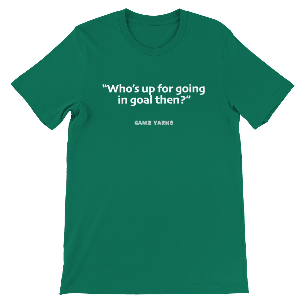 Sunday League Series Goalie T-shirt - Game Yarns