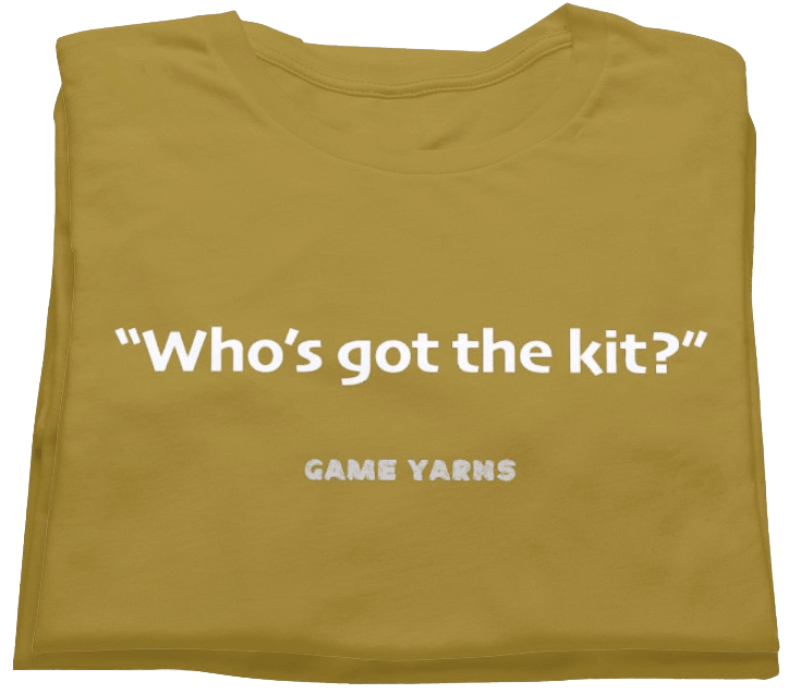 Sunday League Series Kit Game Yarns T-shirt