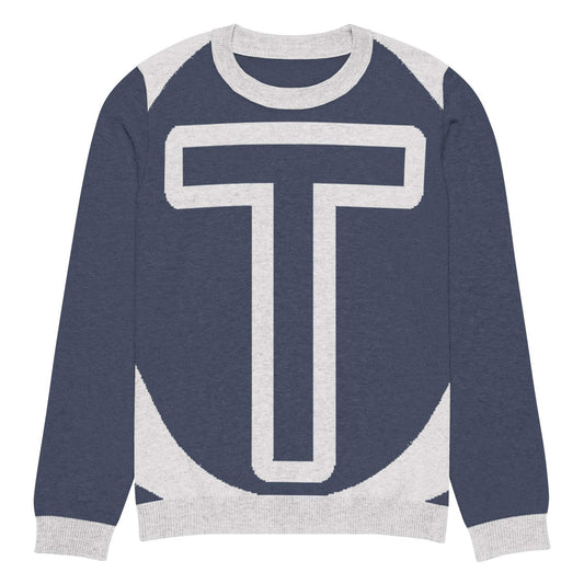 Tennis Retro ST Knitted Sweater - Game Yarns