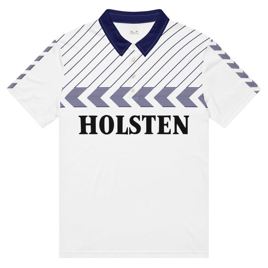 Tottenham Retro Hoddle Polo Shirt - Game Yarns