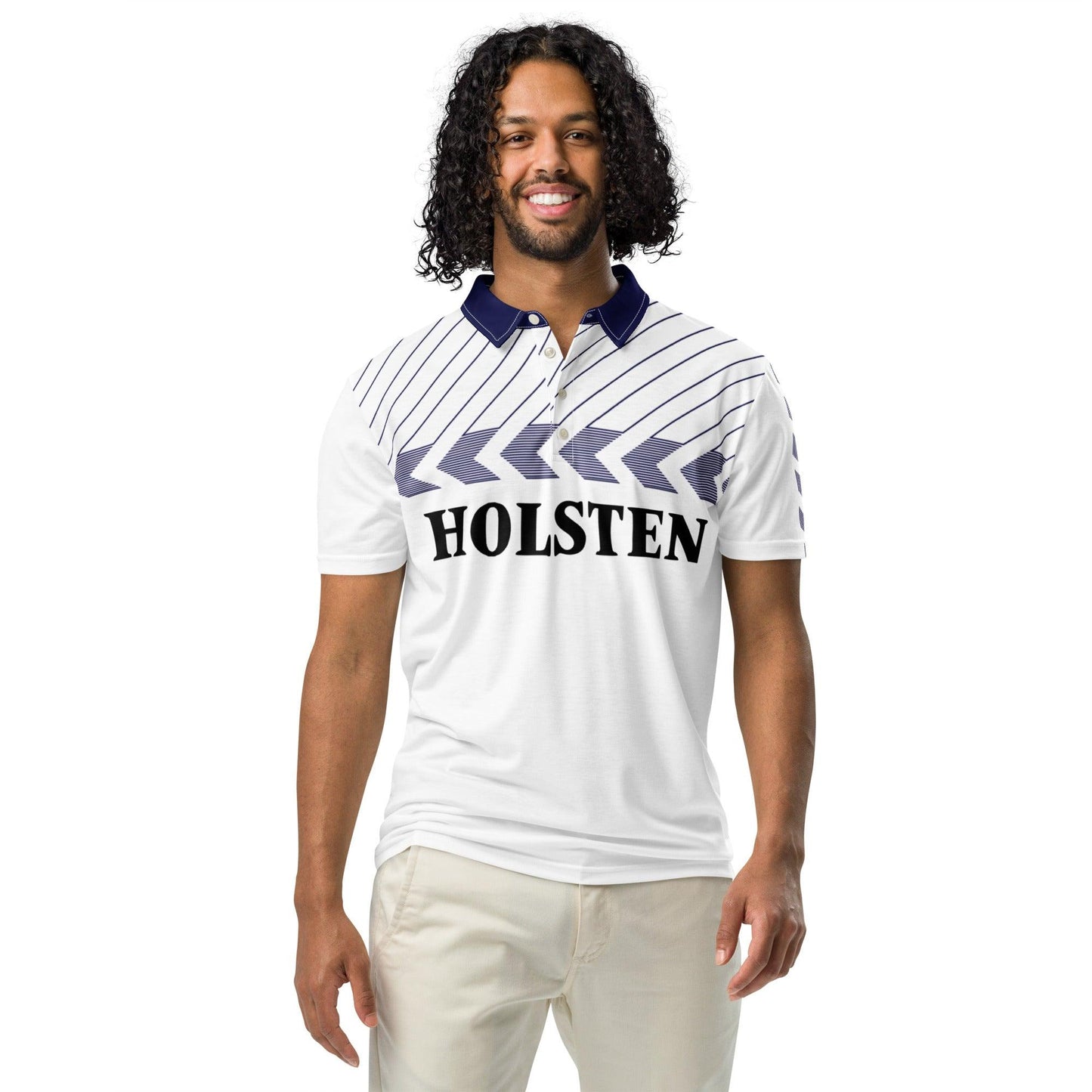 Tottenham Retro Hoddle Polo Shirt - Game Yarns