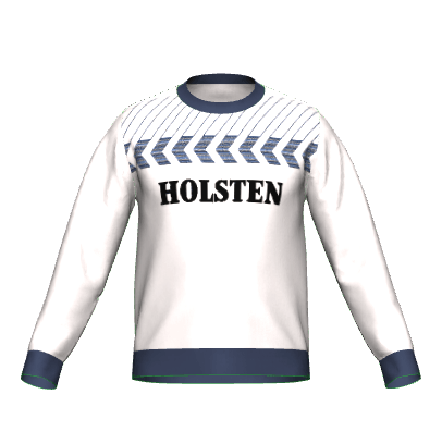 Tottenham Retro Knitted Jumper - Game Yarns