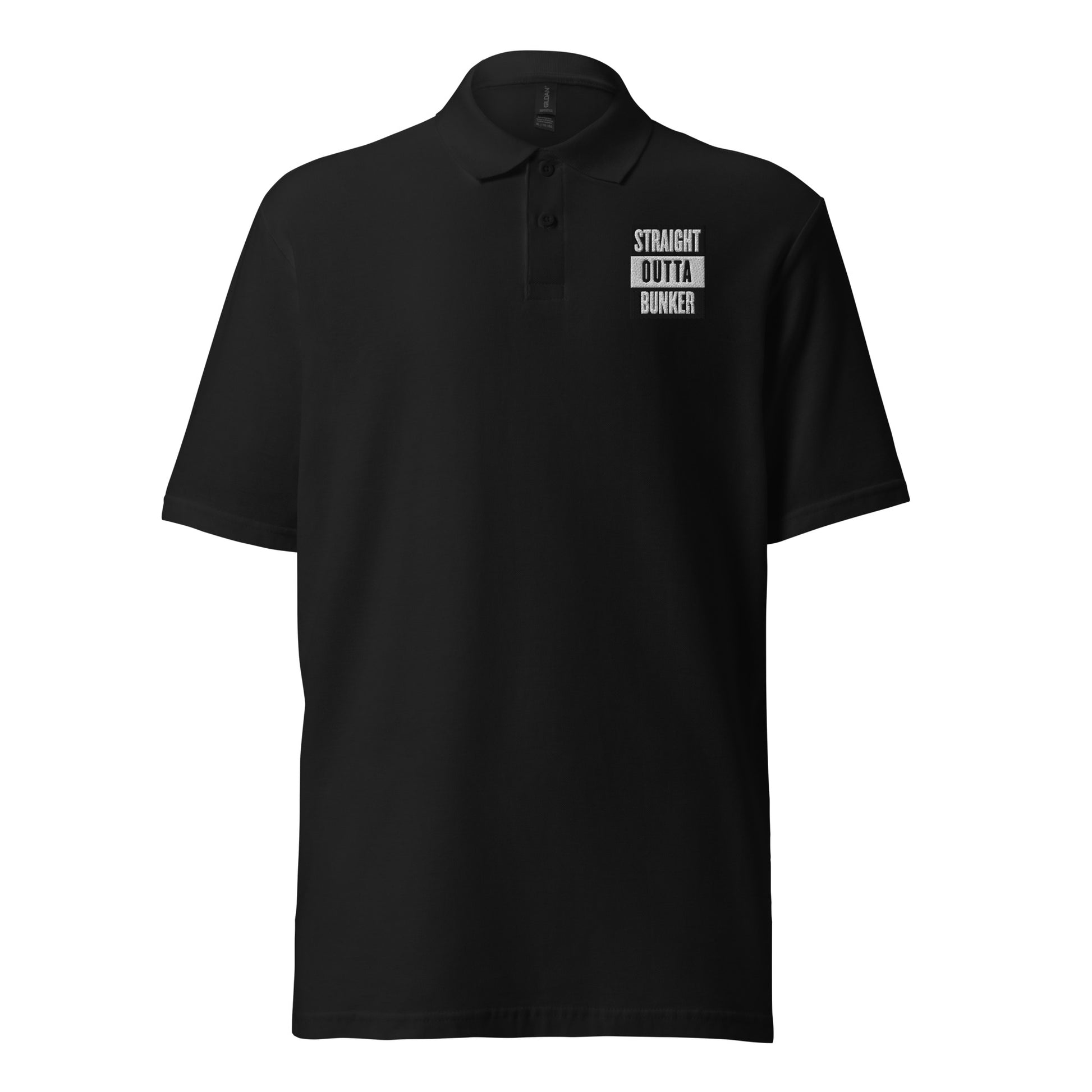 Straight Outta Bunker Polo Shirt - Game Yarns