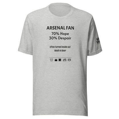 Personalisable Washing Label Fan T-shirt