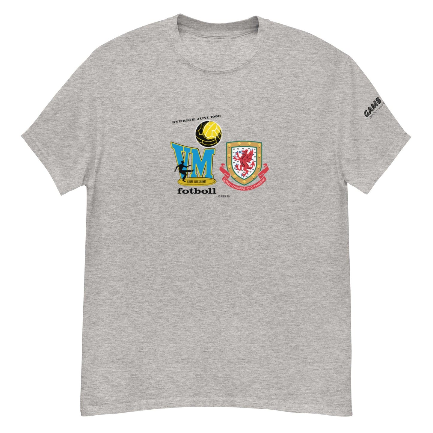 Wales 1958 World Cup Sweden t-shirt by Game Yarns