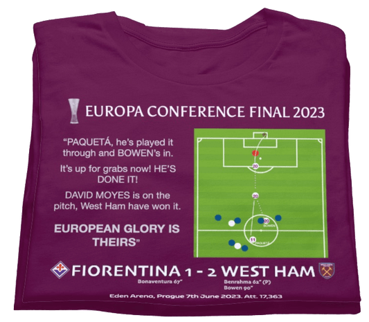 West Ham Europa Conference League Winners 2023 - Game Yarns