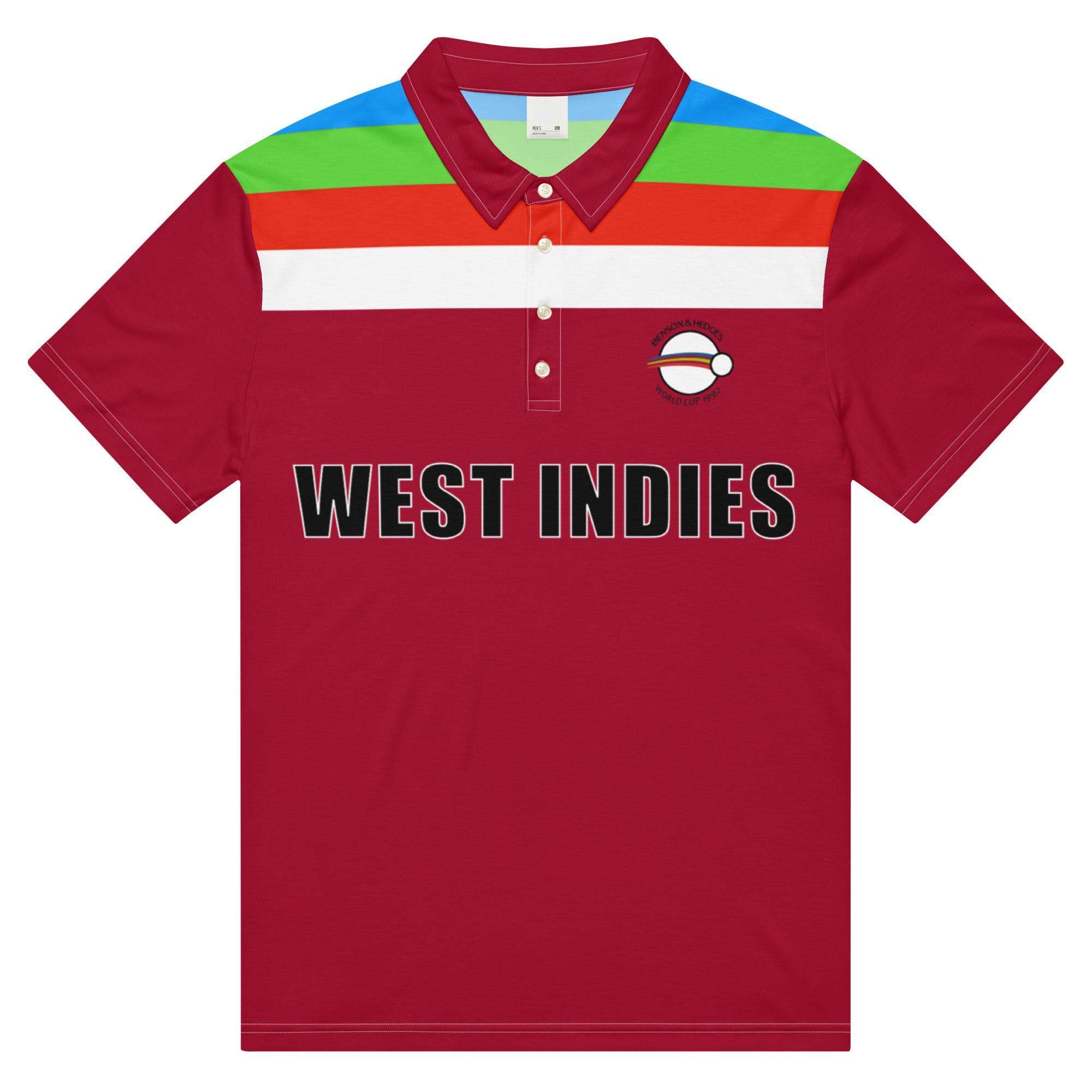 West Indies Cricket 1992 Polo Shirt Game Yarns