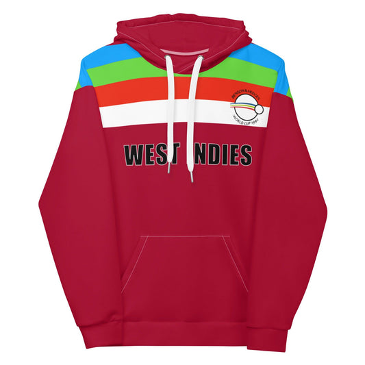 West Indies Retro Cricket Hoodie - Game Yarns