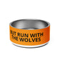 Wolves Dog bowl - Game Yarns